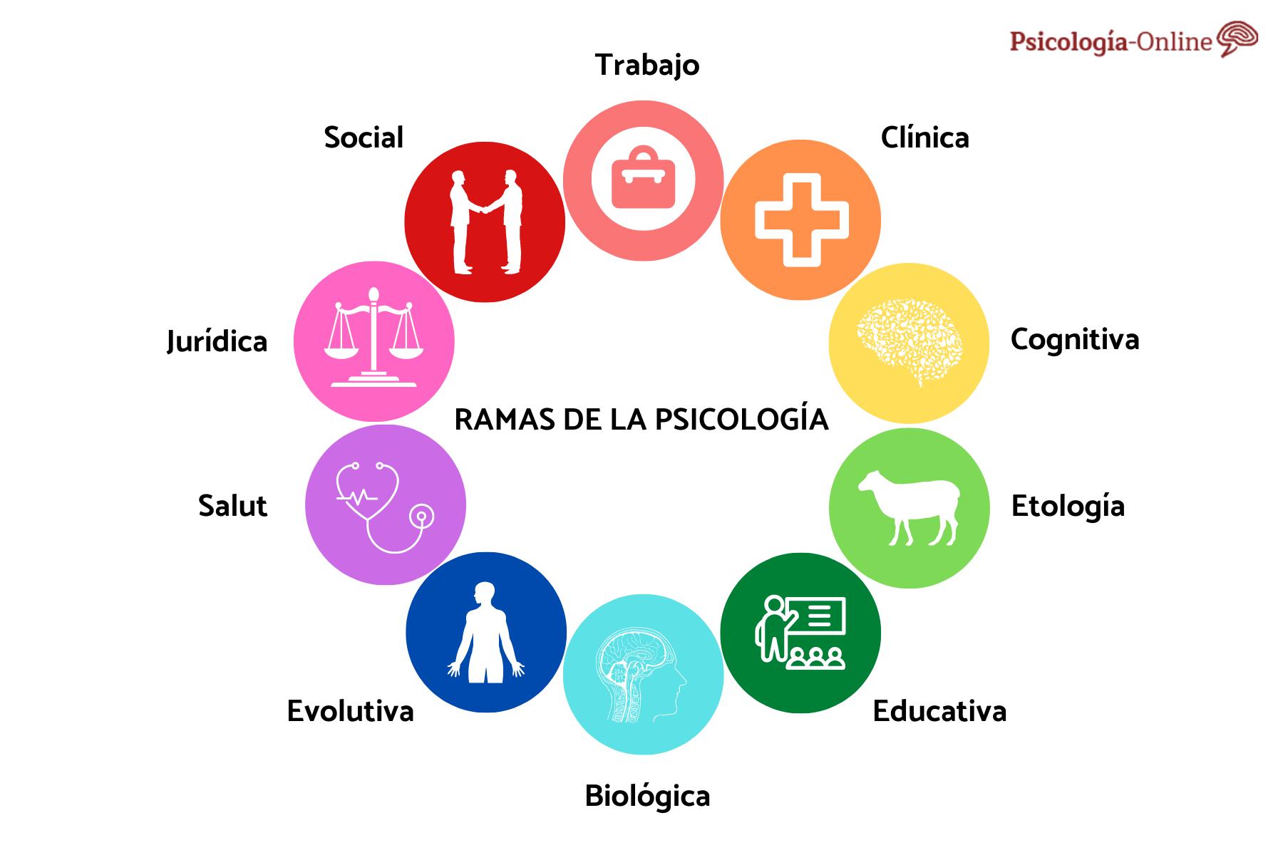 Ramas de la psicología